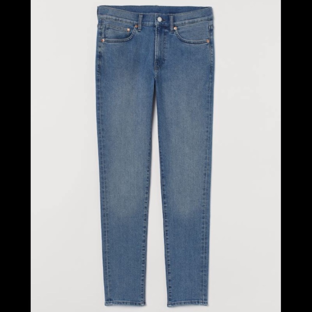 COPY - H&M Men’s Skinny Coupe Moulante Jeans Size…